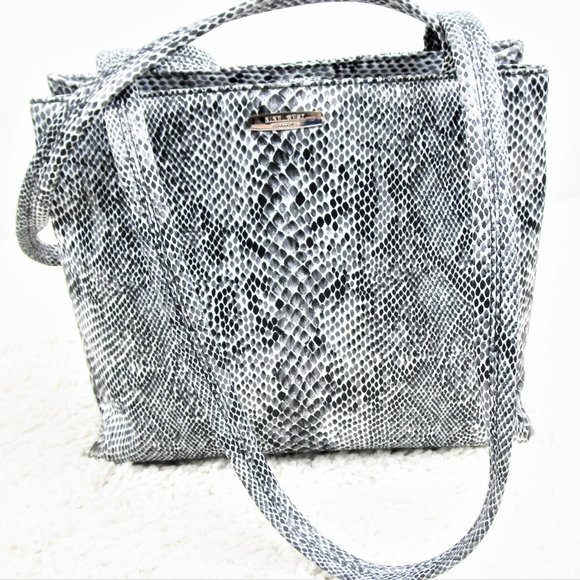 Nine West Handbags - 2/$20 Snakeskin Shoulder Bag By Nine West